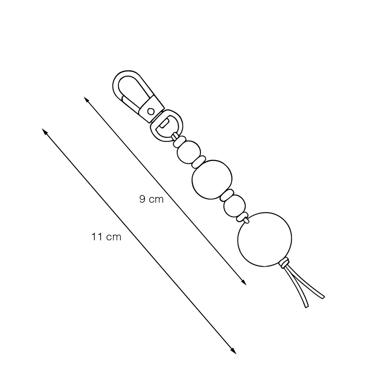 Llavero - tirador joya Dino
