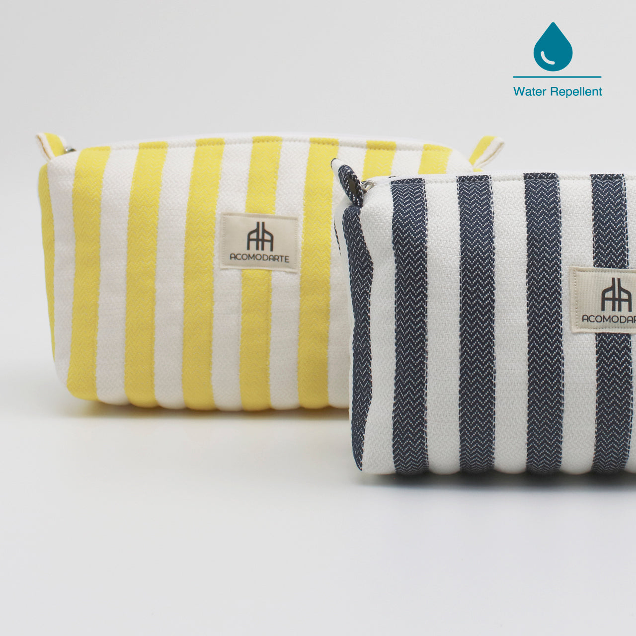 Bolsa de maquillaje acolchada Costa Nova