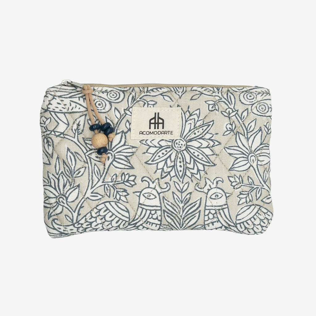 Essential Pouch acolchado Jade Azul