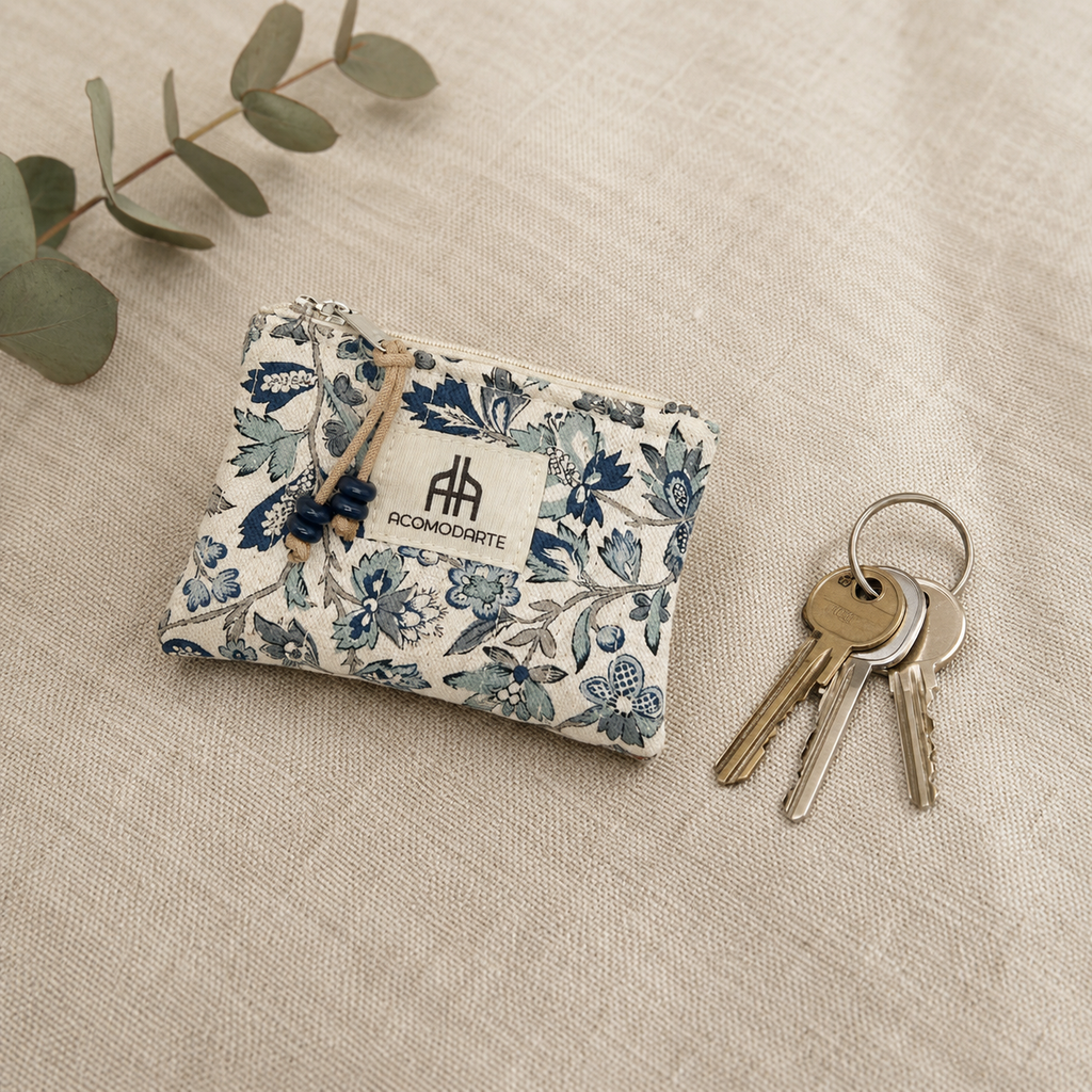 Monedero Giverny Azul