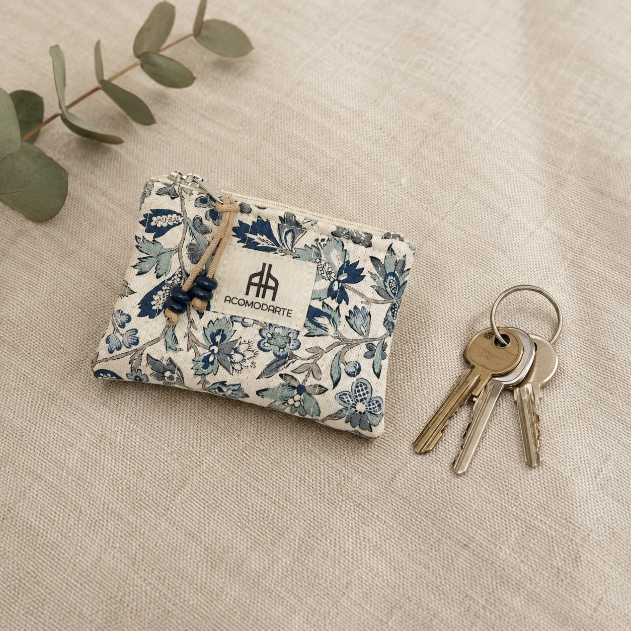 Monedero Giverny Azul