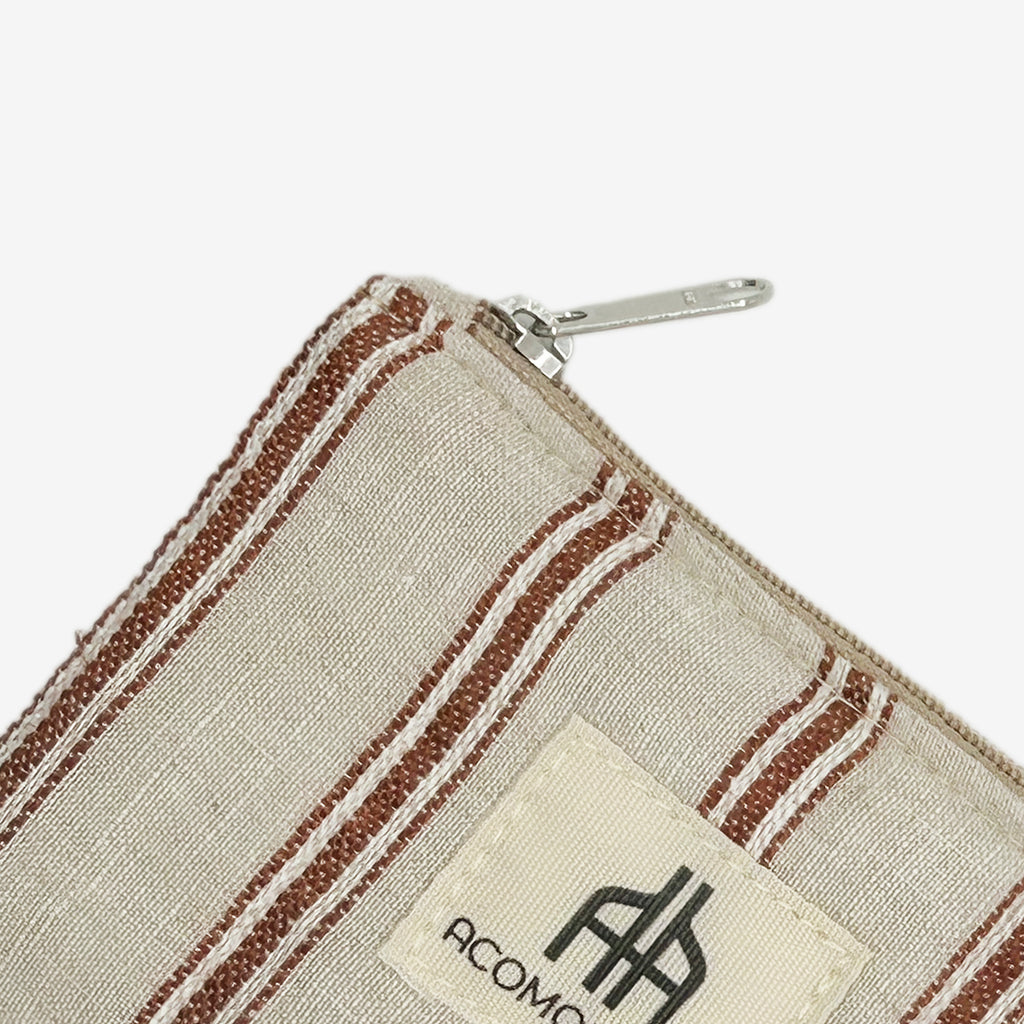 Monedero acolchado Flandes Teja