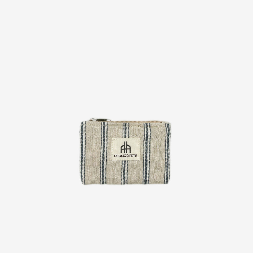 Monedero acolchado Flandes Navy