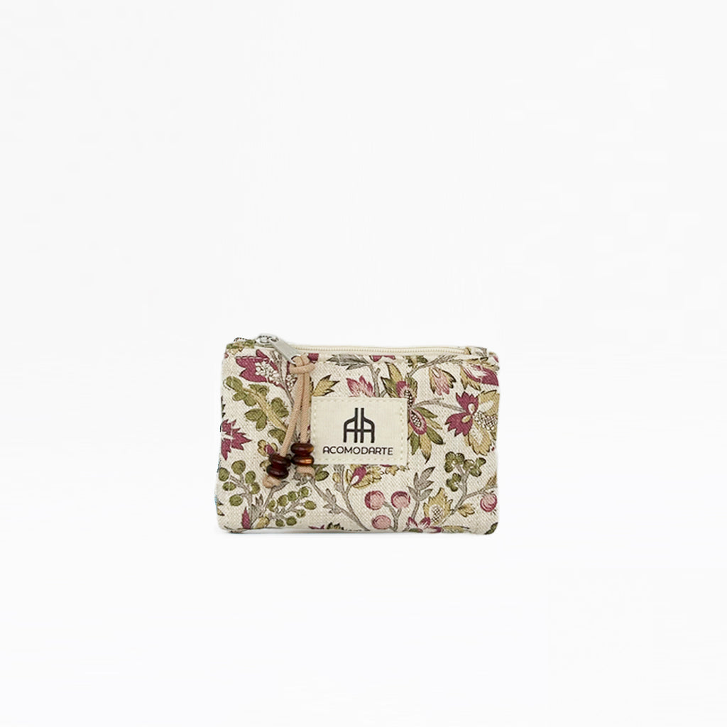 Monedero acolchado Giverny Musgo