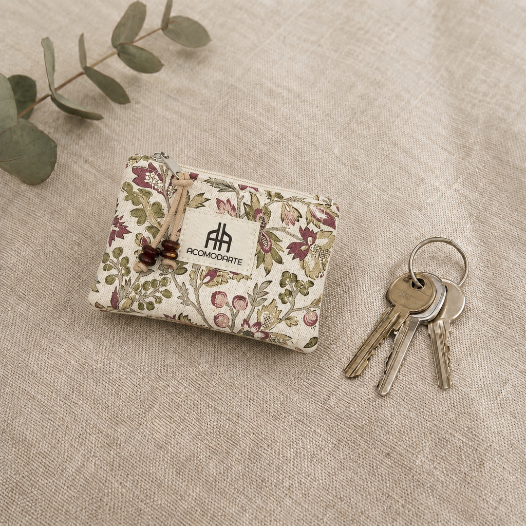 Monedero Giverny Musgo