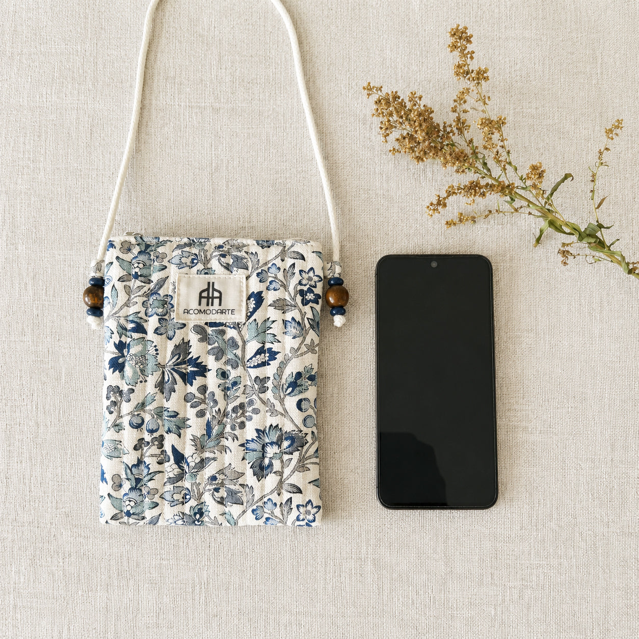Bolso para Teléfono Giverny Azul