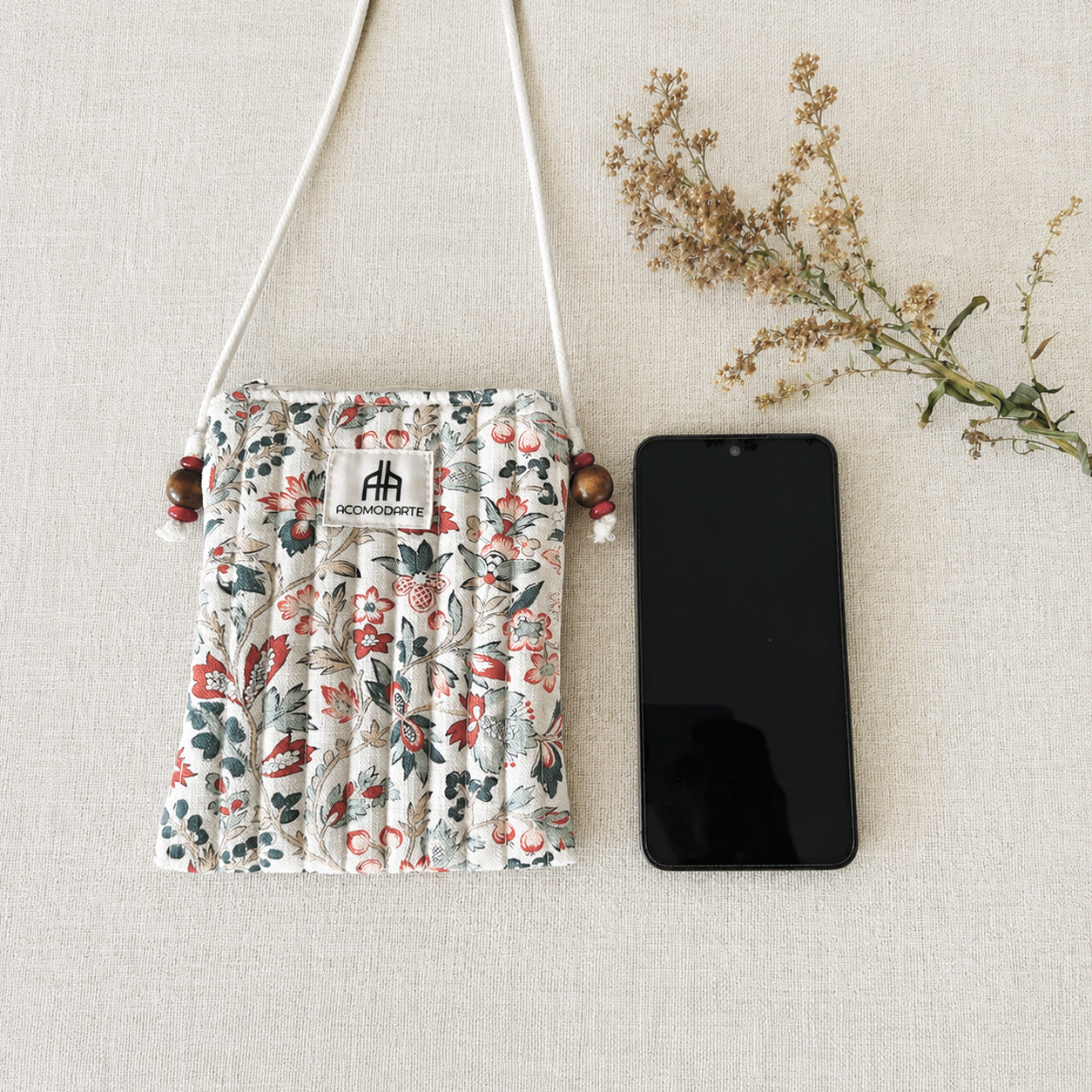 Bolso para Teléfono Giverny Teja