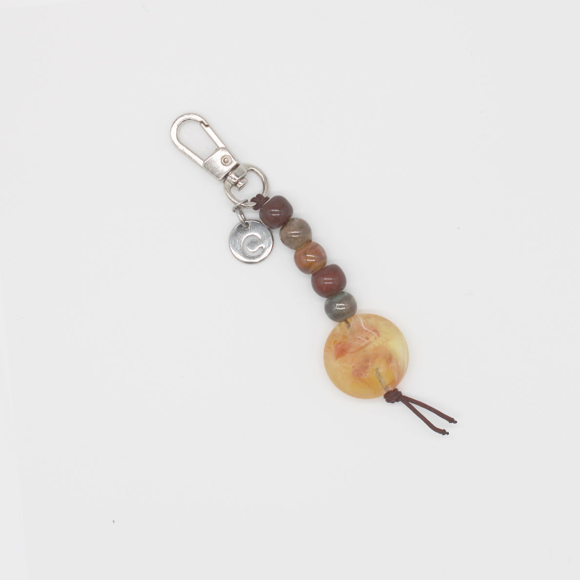 Llavero - tirador joya multicolor Elba