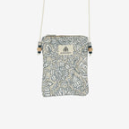 Bolso acolchado para Teléfono Jade Azul