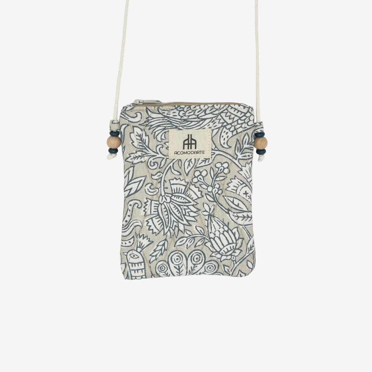 Bolso acolchado para Teléfono Jade Azul