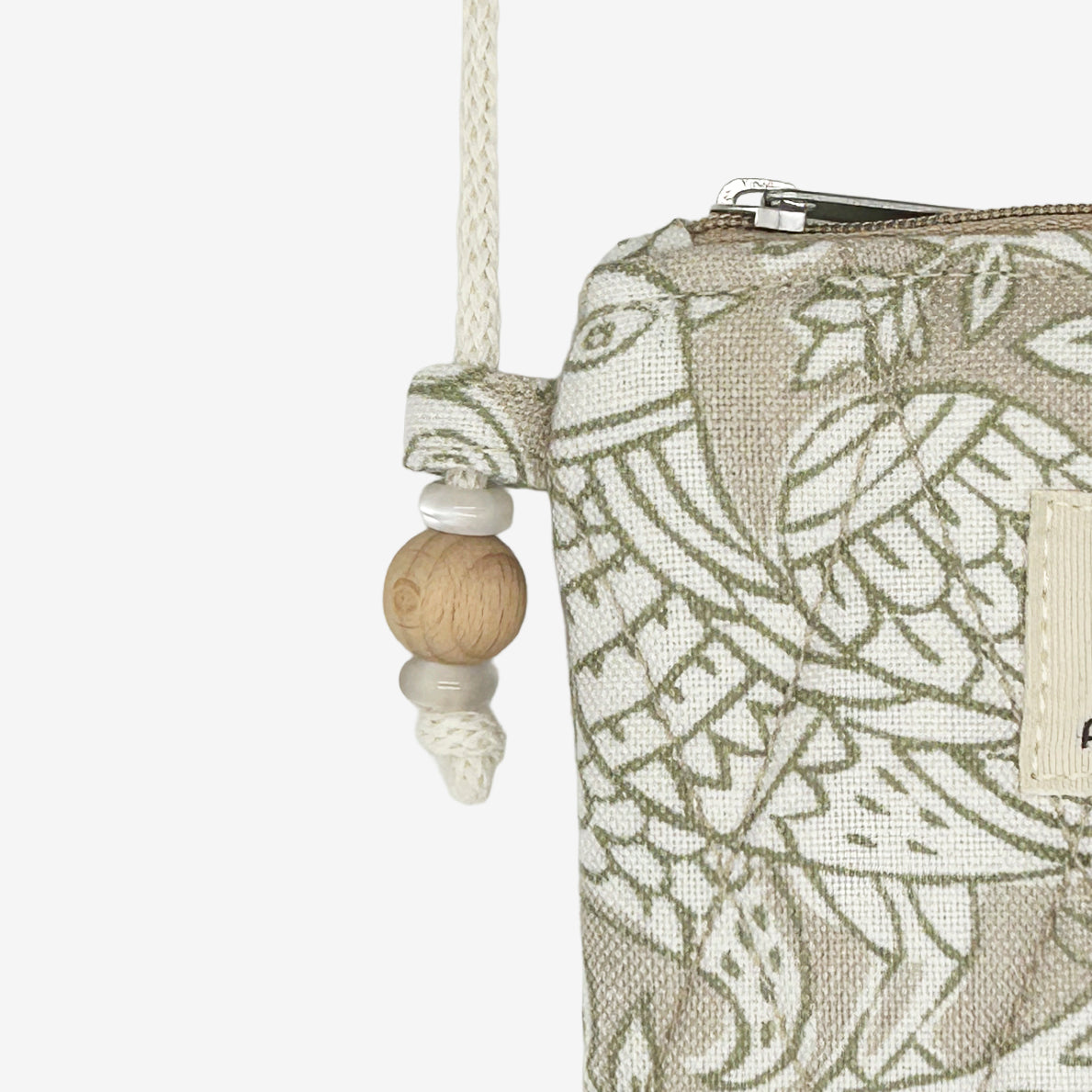 Bolso acolchado para Teléfono Jade Verde