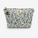 Neceser grande acolchado Giverny Azul