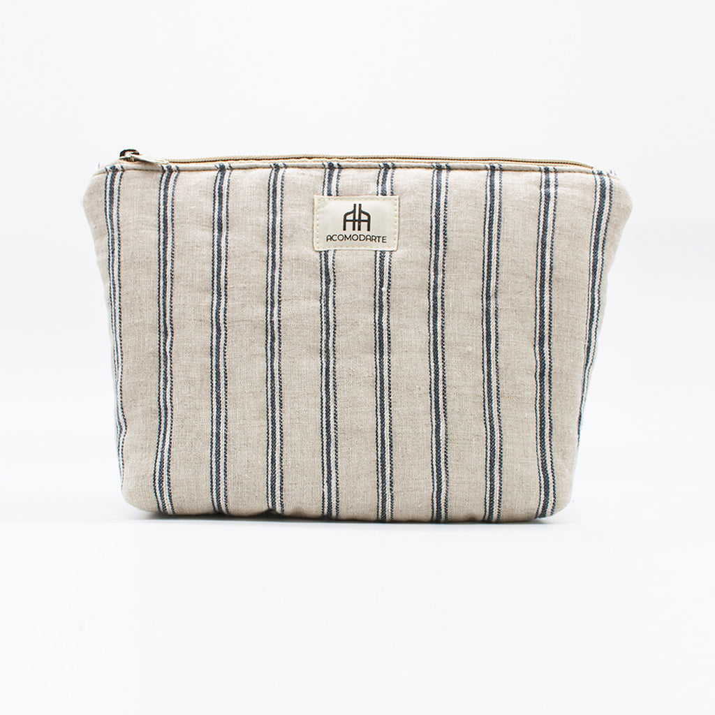 Neceser grande acolchado Flandes Navy