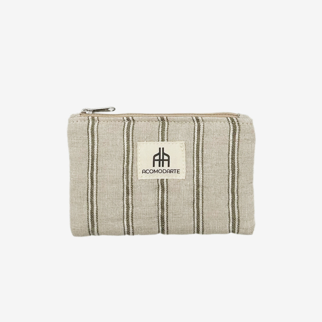 Mini Neceser acolchado Flandes Musgo