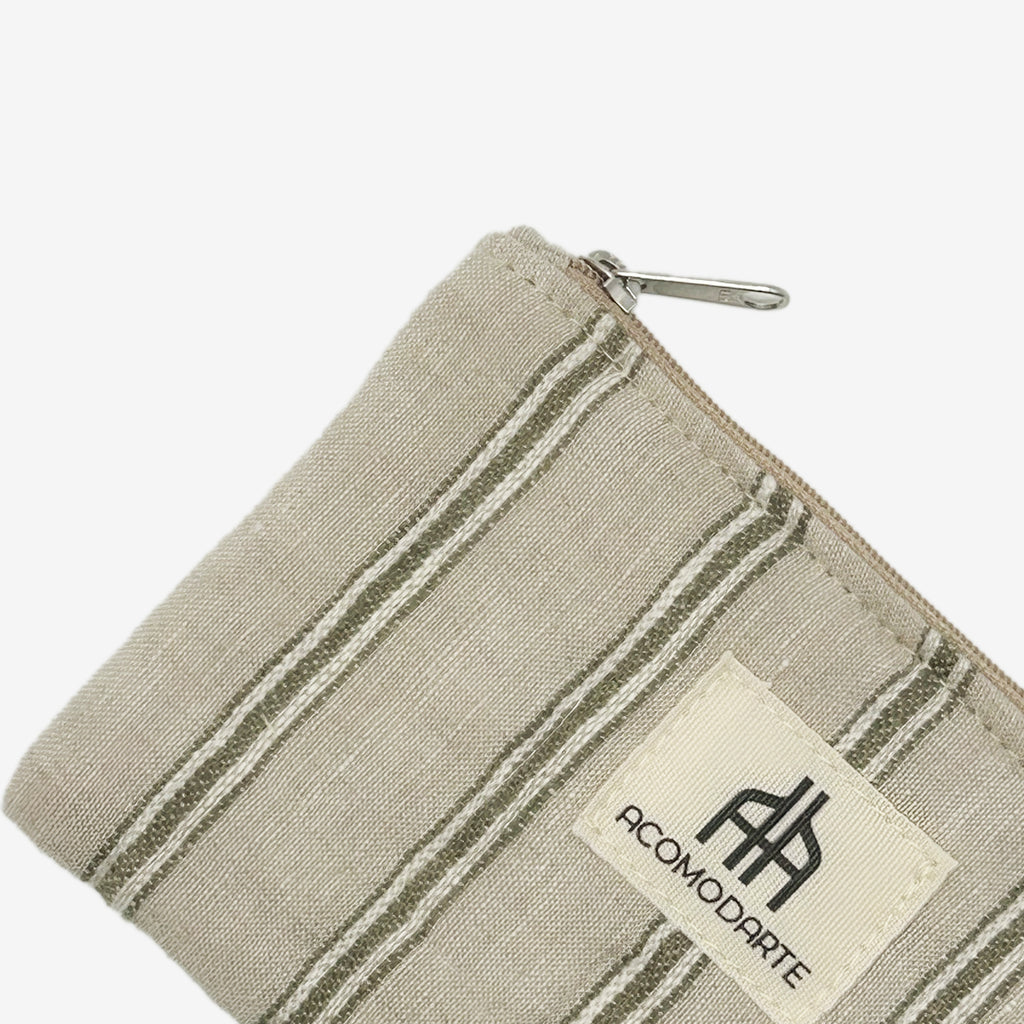 Mini Neceser acolchado Flandes Musgo