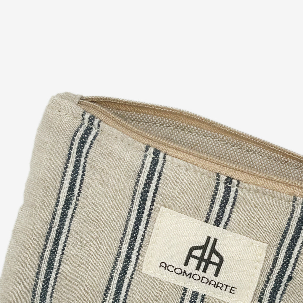 Monedero acolchado Flandes Navy