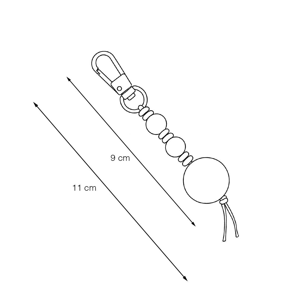 Llavero - tirador joya Vecchia